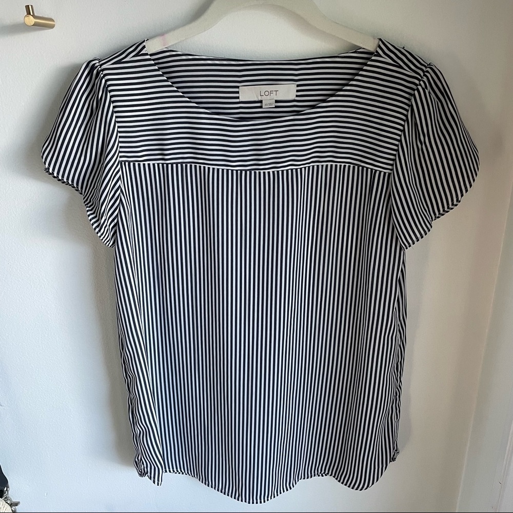 Loft Striped Blouse